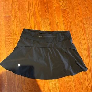 Black Lululemon Skort